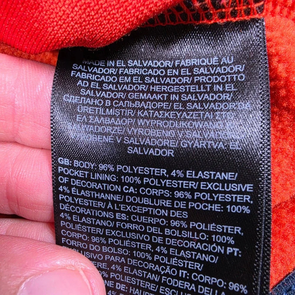 NEW The North Face Canyonlands Mens M/M Orange Stretch Full Zip L/S NF0A7V64D8E